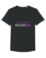 GLAMMA Tricou mânecă scurtă guler larg Bărbat Skater