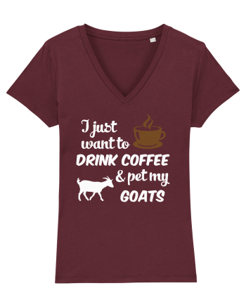 COFFEE GOAT Burgundy