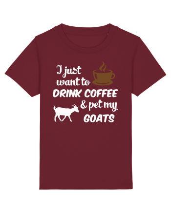 COFFEE GOAT Burgundy