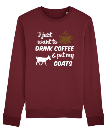 COFFEE GOAT Burgundy