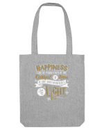 HAPPINESS Sacoșă textilă