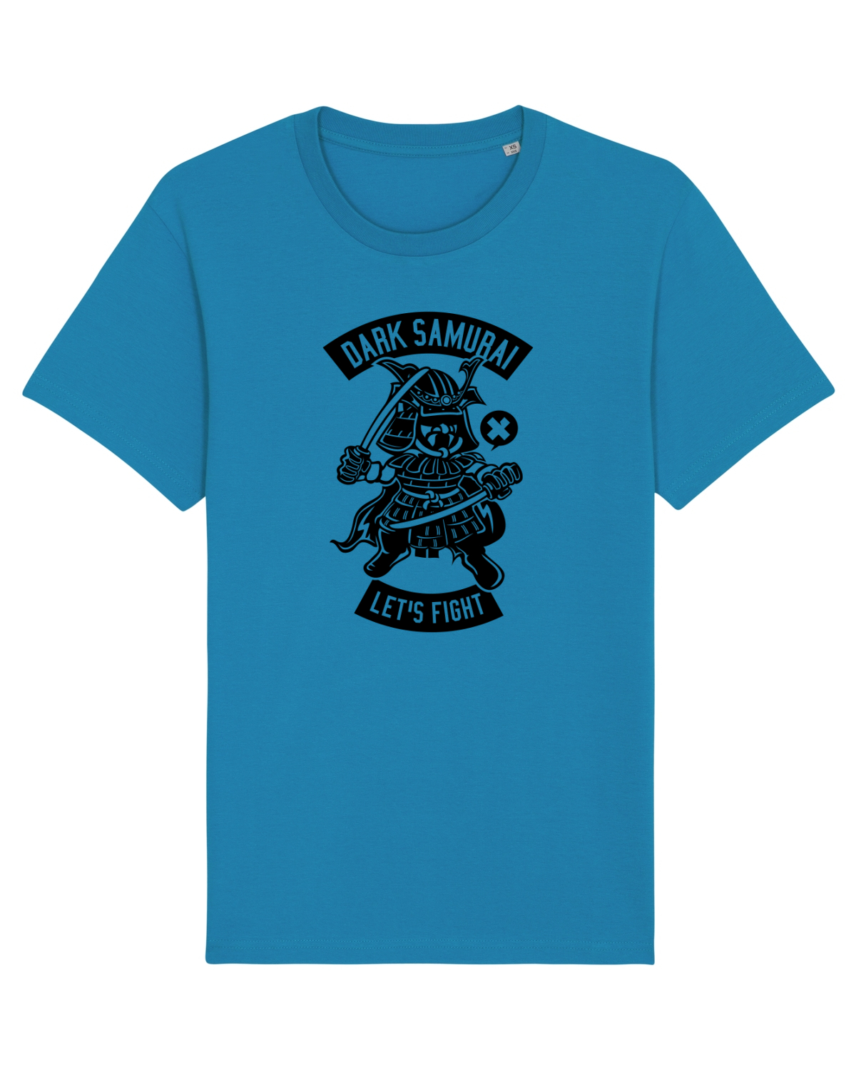 Tricou mânecă scurtă Unisex Rocker Azur
