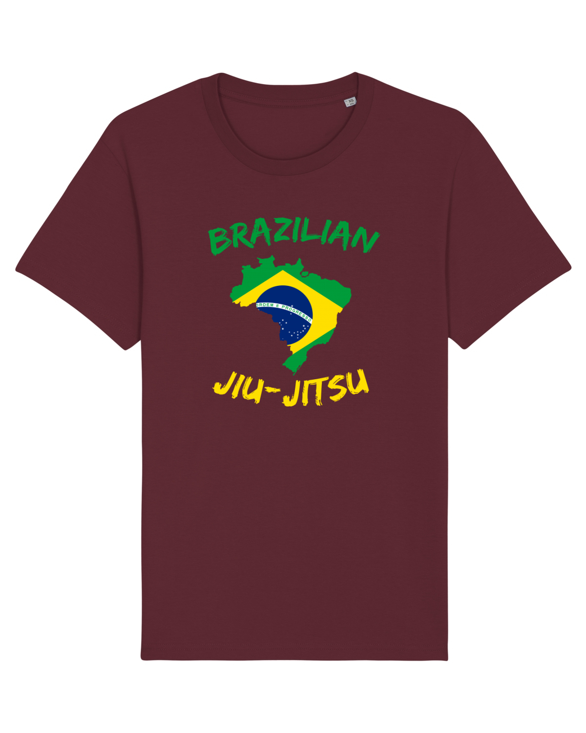 Tricou mânecă scurtă Unisex Rocker Burgundy