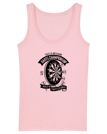Darts Champion Black Cotton Pink