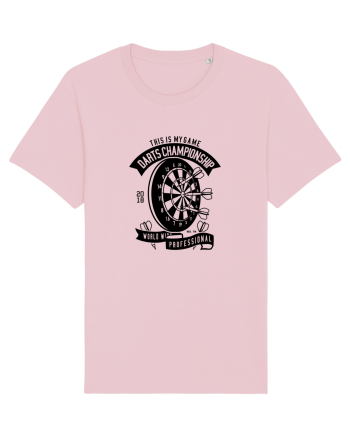 Darts Champion Black Cotton Pink