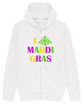 MARDI GRAS White