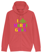 MARDI GRAS Hanorac cu fermoar Unisex Connector