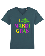 MARDI GRAS Tricou mânecă scurtă guler V Bărbat Presenter
