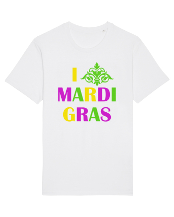 MARDI GRAS White
