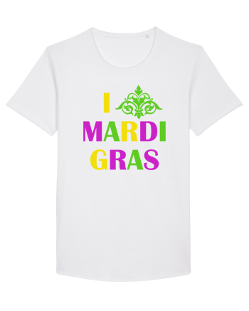 MARDI GRAS White