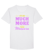 MASCARA Tricou mânecă scurtă guler larg Bărbat Skater