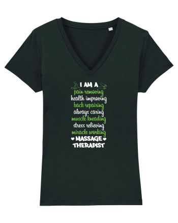 MASSAGE THERAPIST Black