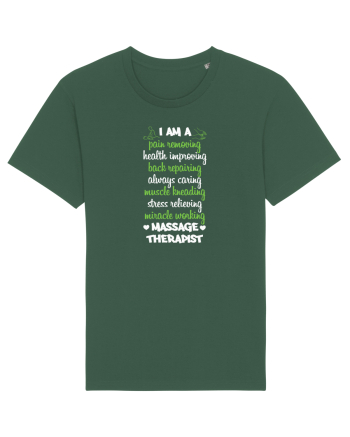MASSAGE THERAPIST Bottle Green