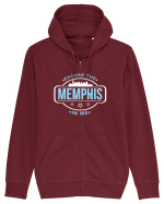 MEMPHIS Hanorac cu fermoar Unisex Connector