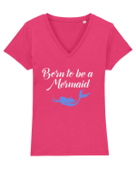MERMAID Tricou mânecă scurtă guler V Damă Evoker