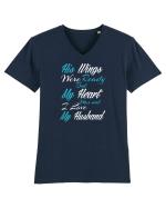 MY HUSBAND Tricou mânecă scurtă guler V Bărbat Presenter