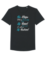 MY HUSBAND Tricou mânecă scurtă guler larg Bărbat Skater