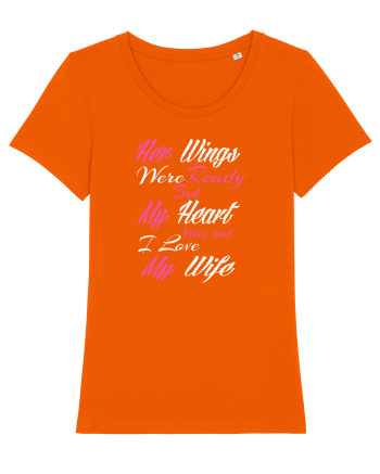 MY WIFE Bright Orange