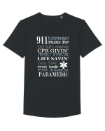 PARAMEDIC Tricou mânecă scurtă guler larg Bărbat Skater