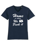 CAMPING Tricou mânecă scurtă guler V Bărbat Presenter
