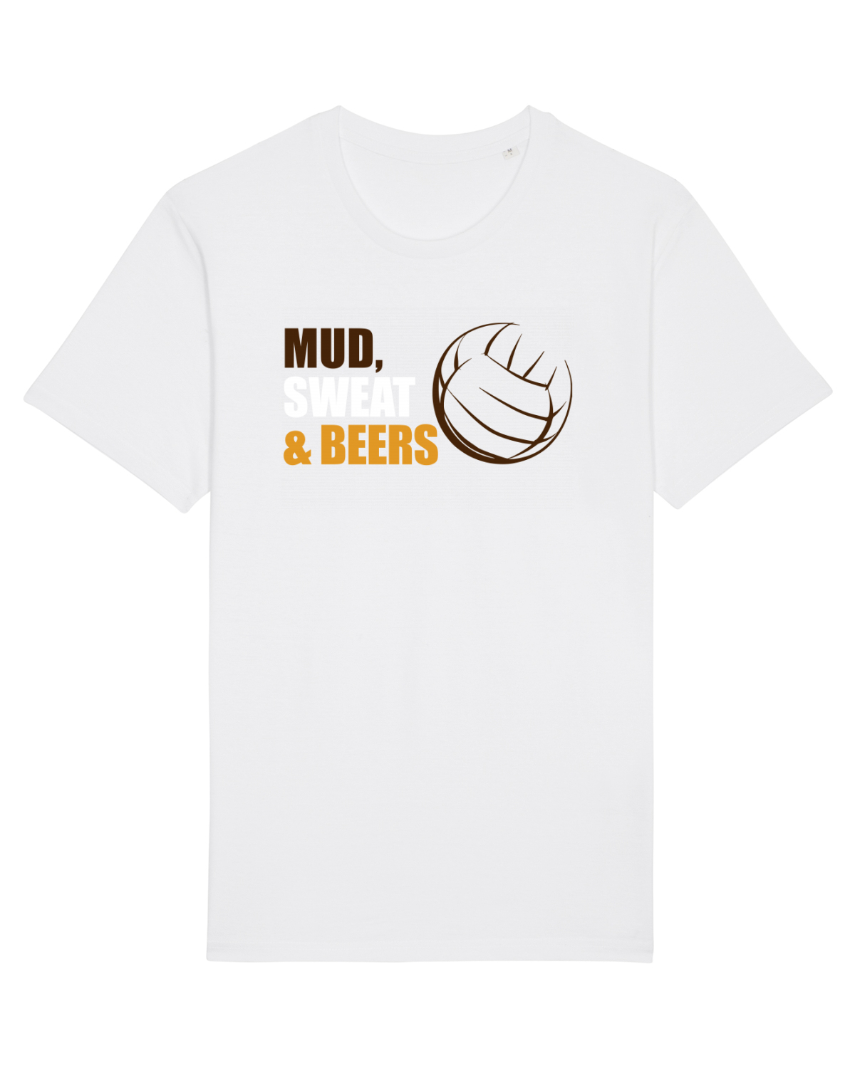 Tricou mânecă scurtă Unisex Rocker White
