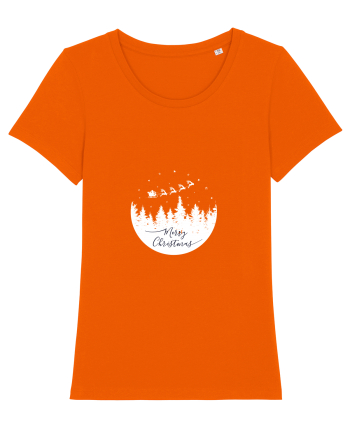 Merry Christmas #1 Bright Orange