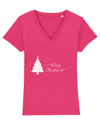 Merry Christmas #3 Raspberry