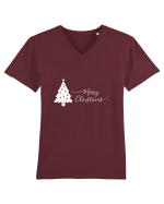 Merry Christmas #3 Tricou mânecă scurtă guler V Bărbat Presenter