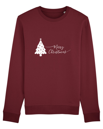 Merry Christmas #3 Burgundy