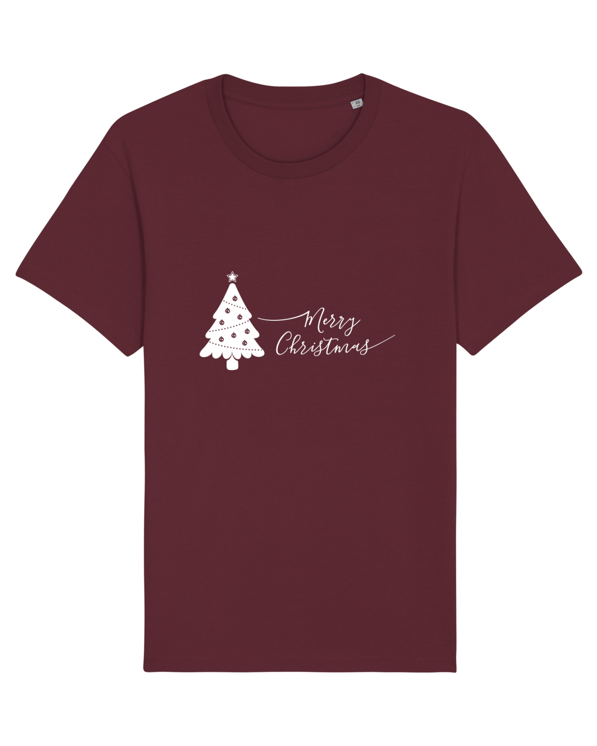 Tricou mânecă scurtă Unisex Rocker Burgundy