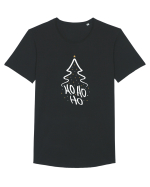 Ho Ho Ho Tricou mânecă scurtă guler larg Bărbat Skater