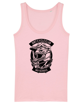 Dirt Bike Motocross Black Cotton Pink