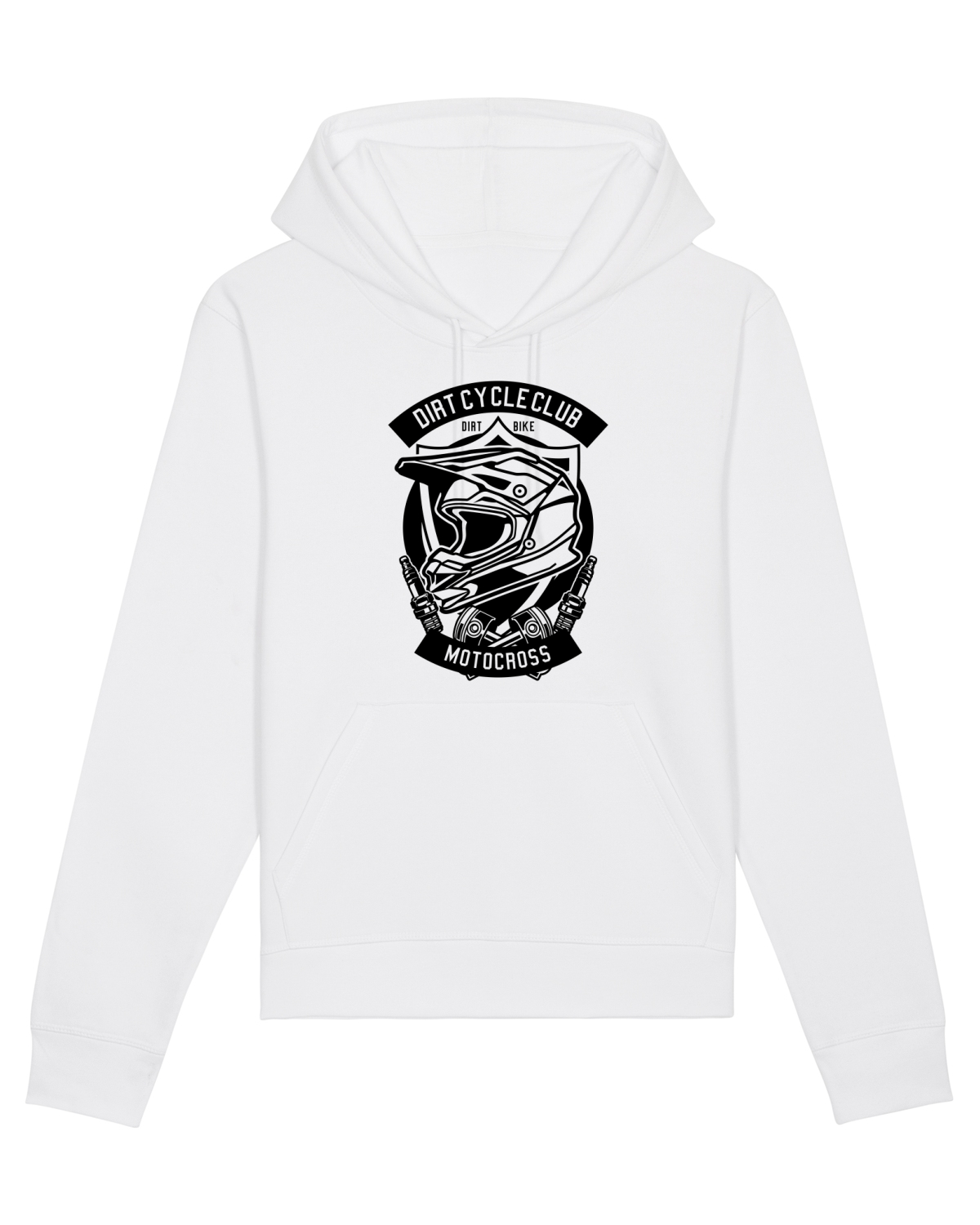 Hanorac Unisex Drummer White