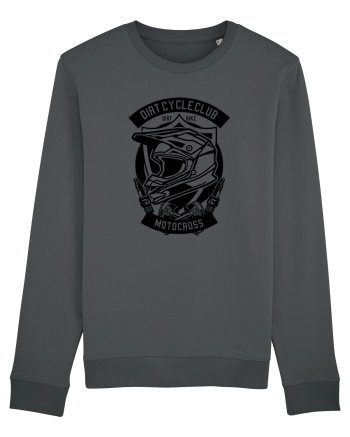 Dirt Bike Motocross Black Anthracite