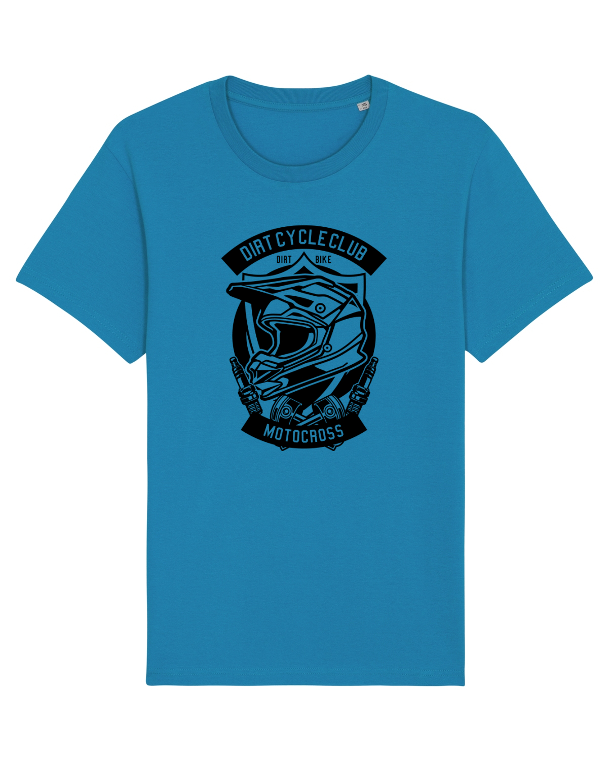 Tricou mânecă scurtă Unisex Rocker Azur