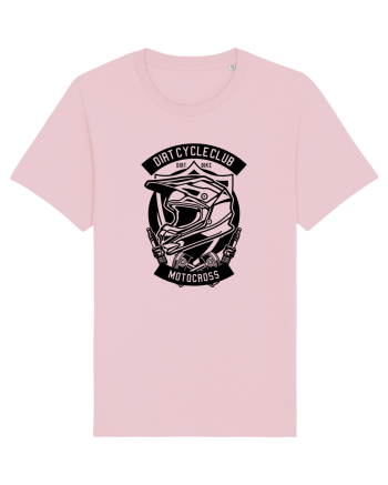 Dirt Bike Motocross Black Cotton Pink