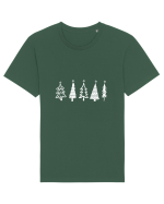 Brazi de craciun Tricou mânecă scurtă Unisex Rocker
