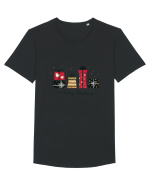 Merry Christmas #5 Tricou mânecă scurtă guler larg Bărbat Skater