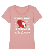Echipa lui Mos Craciun Tricou mânecă scurtă guler larg fitted Damă Expresser