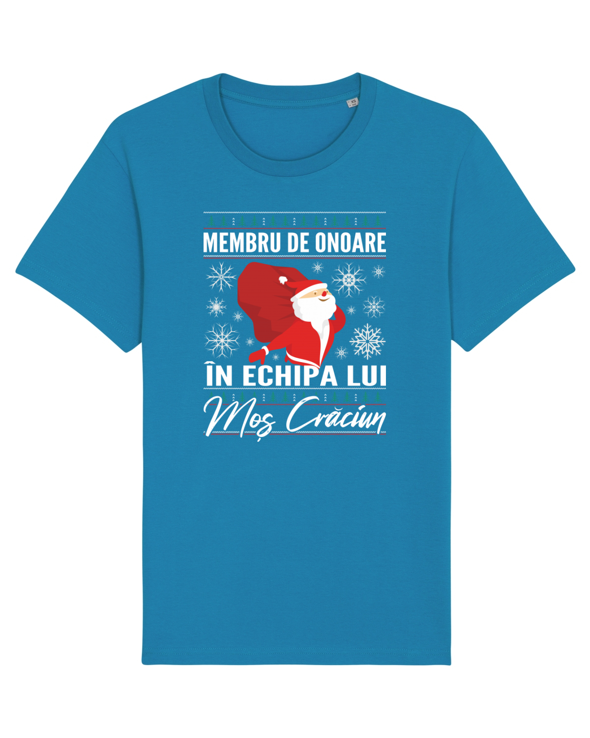 Tricou mânecă scurtă Unisex Rocker Azur