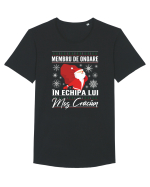 Echipa lui Mos Craciun Tricou mânecă scurtă guler larg Bărbat Skater