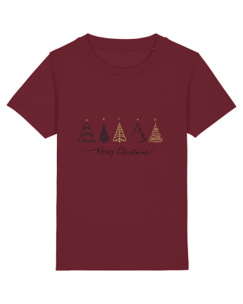 Merry Christmas #6 Burgundy