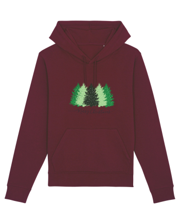 Merry Christmas #7 Burgundy