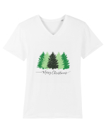 Merry Christmas #7 Tricou mânecă scurtă guler V Bărbat Presenter