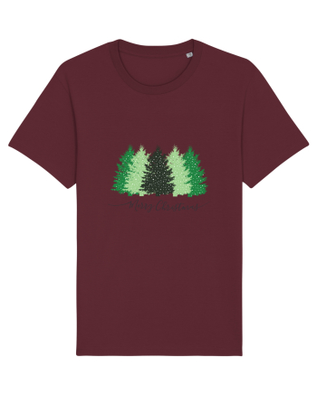 Merry Christmas #7 Burgundy
