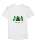 Merry Christmas #7 Tricou mânecă scurtă guler larg Bărbat Skater