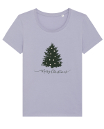 Merry Christmas #8 Tricou mânecă scurtă guler larg fitted Damă Expresser