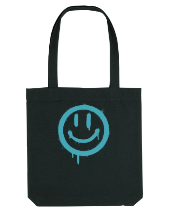Smiley Face Black