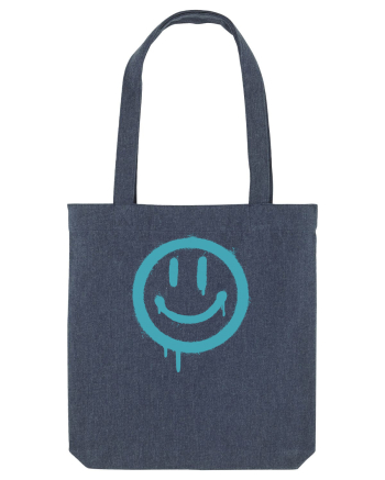 Smiley Face Midnight Blue