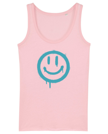Smiley Face Cotton Pink